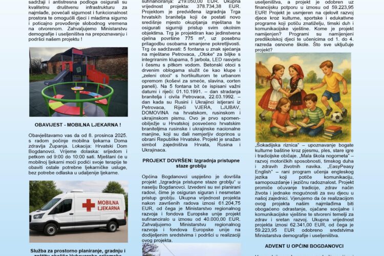 Novi Općinski vjesnik za mjesec prosinac je tu!